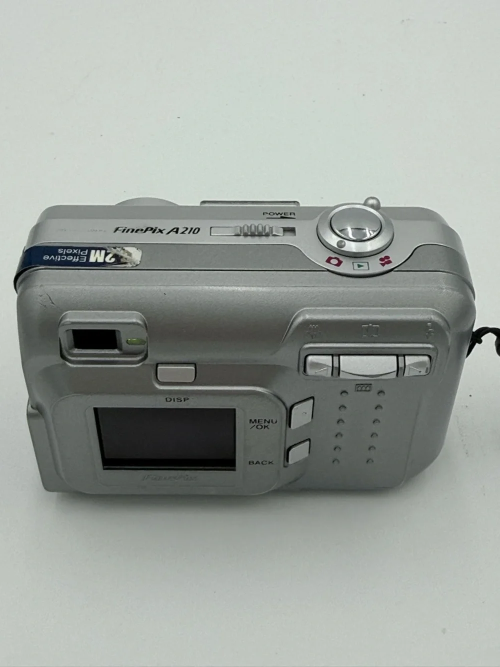 Fujifilm FinePix A Series A210 3.2MP Digital Camera - Silver Tested Works